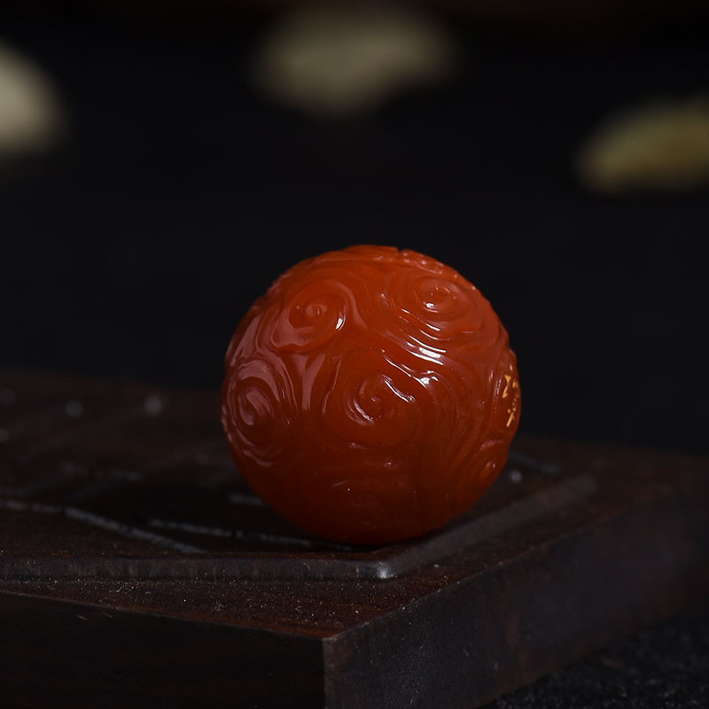 柿子红南红一念之间-红掌柜