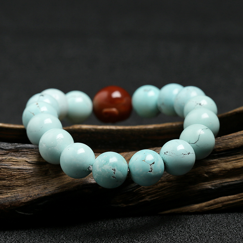 天然南红手串-红掌柜