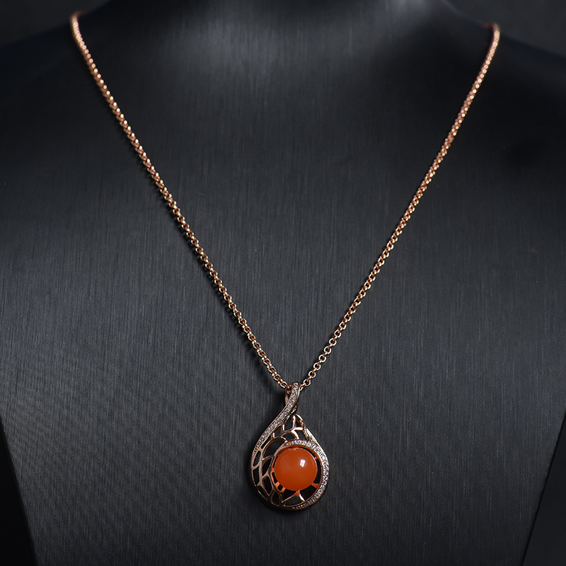 樱桃红南红三件套-红掌柜