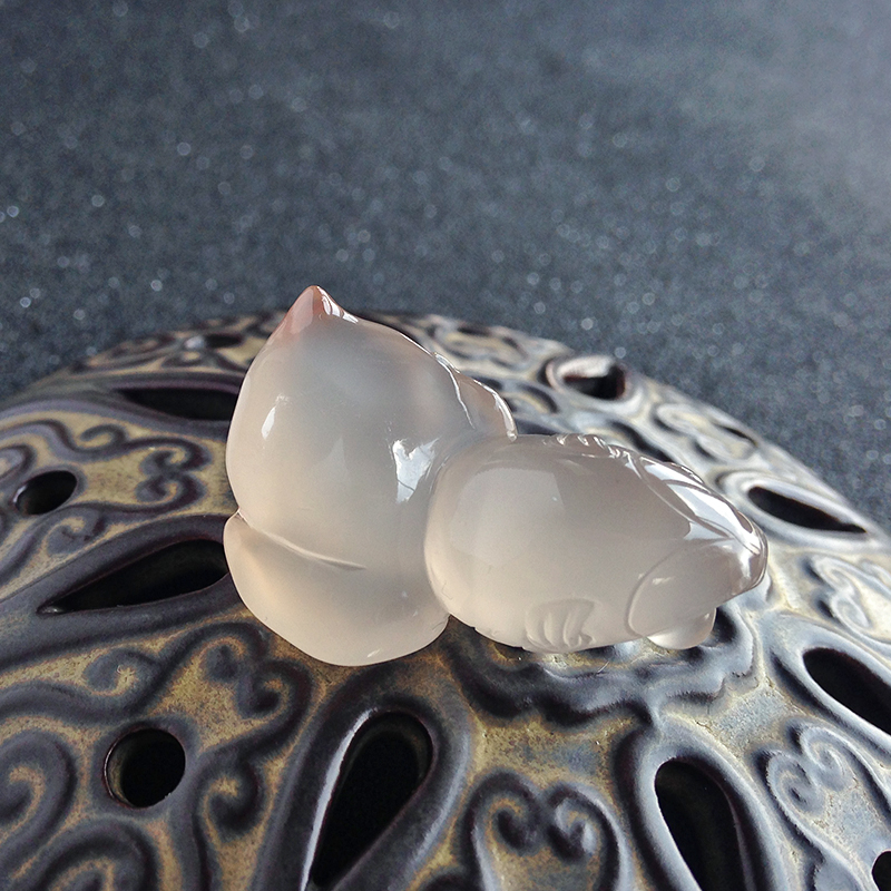 冰飘南红吊坠-红掌柜珠宝