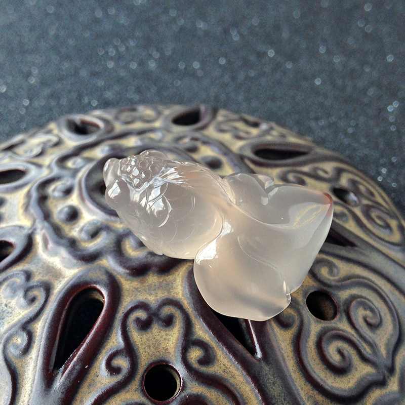 冰飘吊坠-红掌柜珠宝