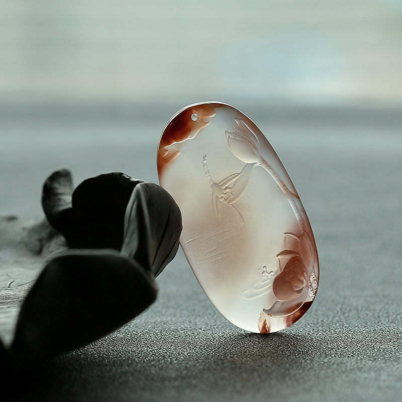 天然南红-红掌柜