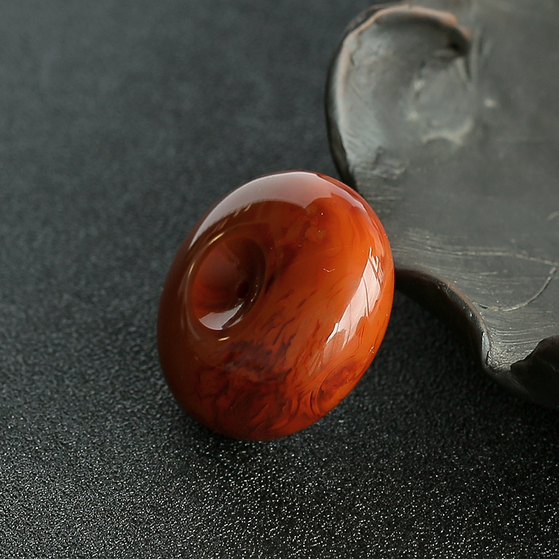 南红平安扣-红掌柜