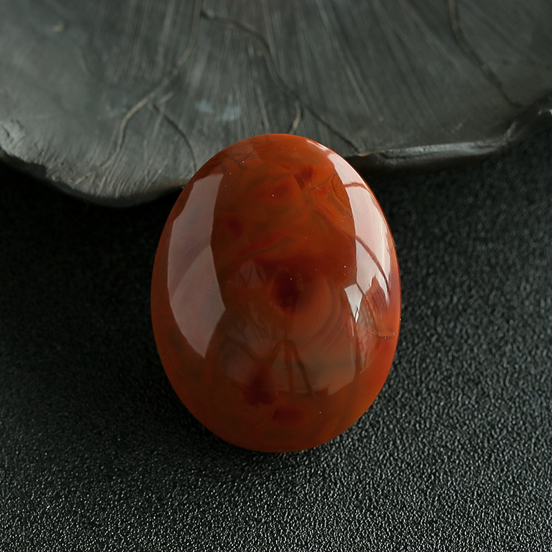 川料南红挂件-红掌柜