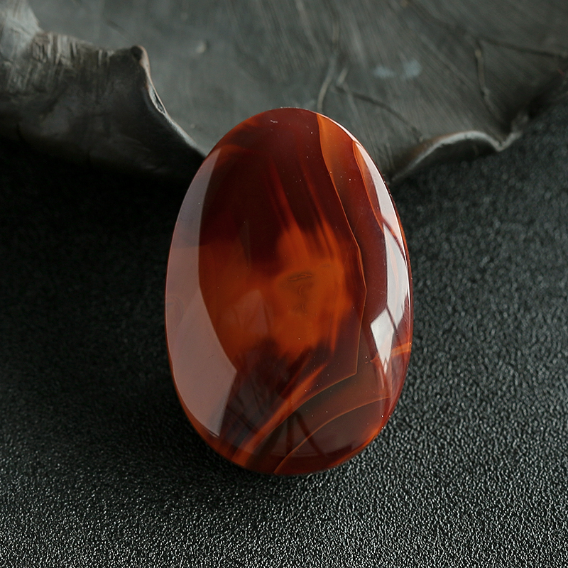 川料南红挂件-红掌柜