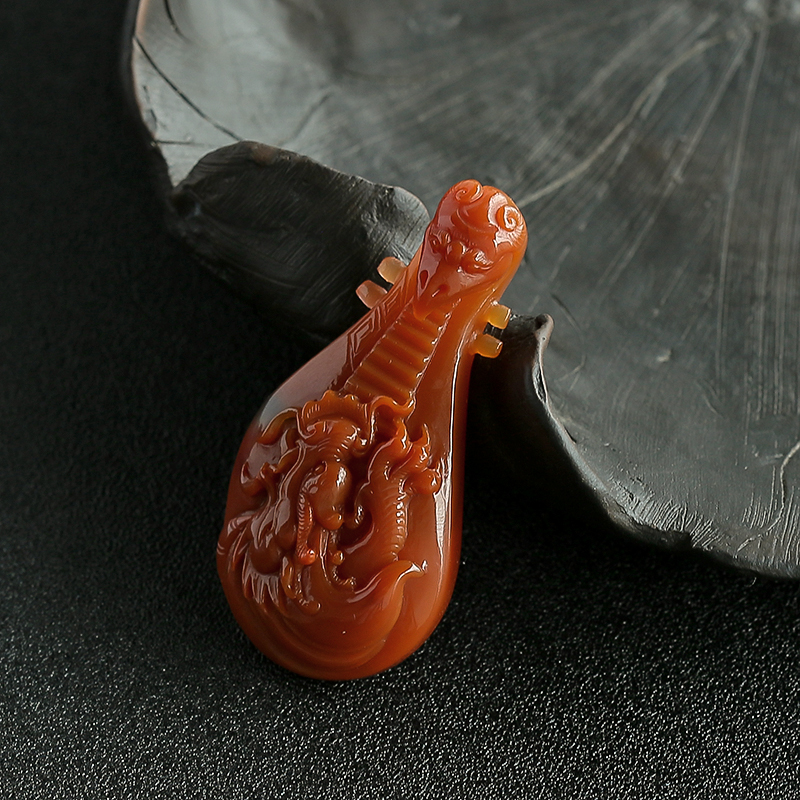 南红龙凤之音-红掌柜