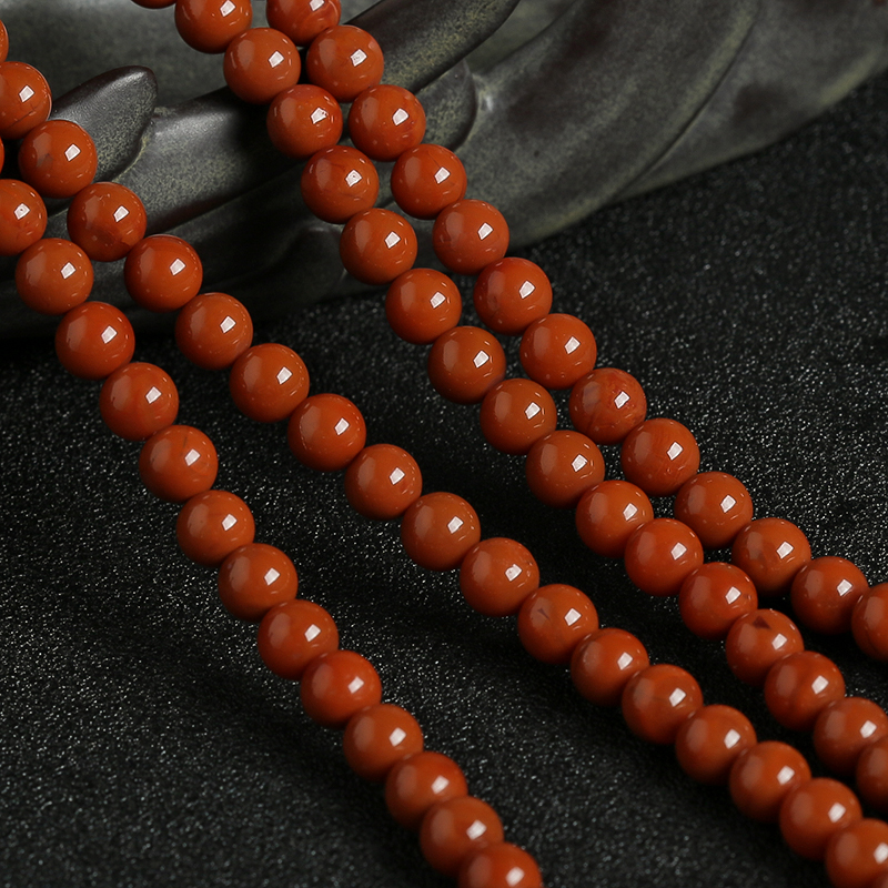 天然南红手串-红掌柜