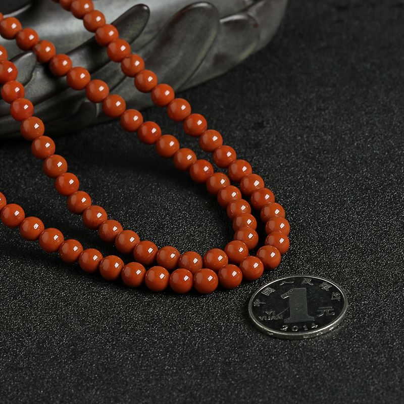 天然南红-红掌柜