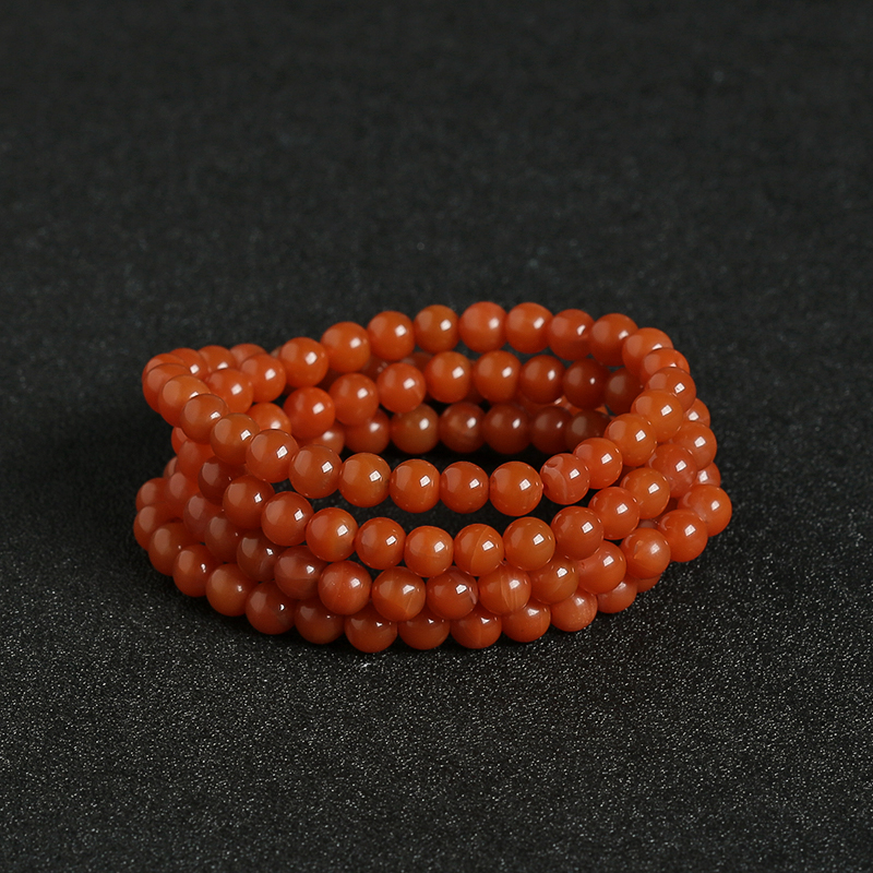 樱桃红南红108-红掌柜