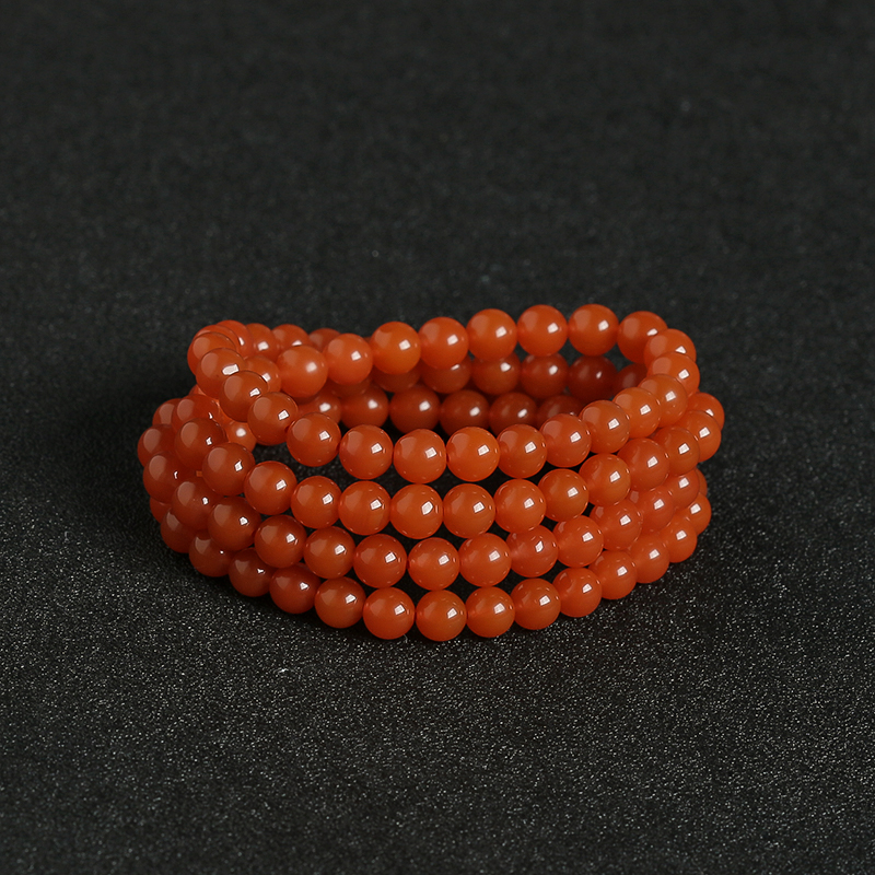 樱桃红南红108-红掌柜