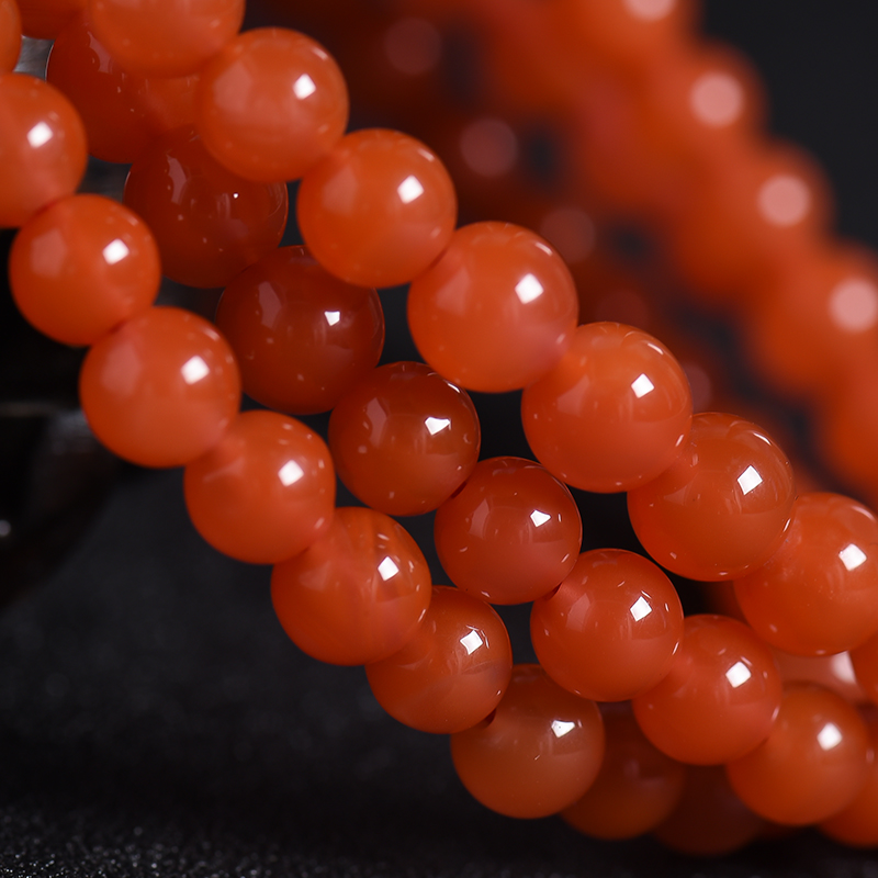 樱桃红南红108-红掌柜