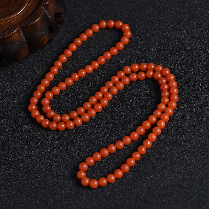 6mm南红108-红掌柜