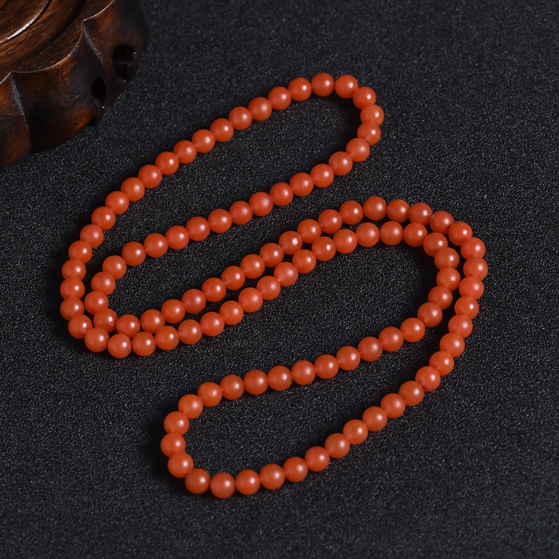 6mm南红108-红掌柜