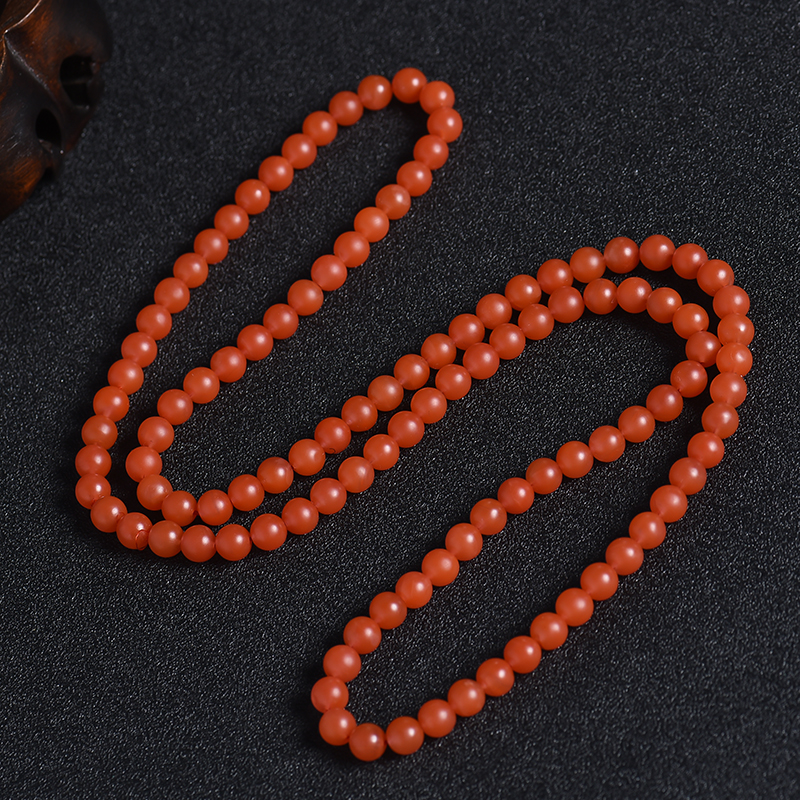 雷波樱桃红南红108-红掌柜