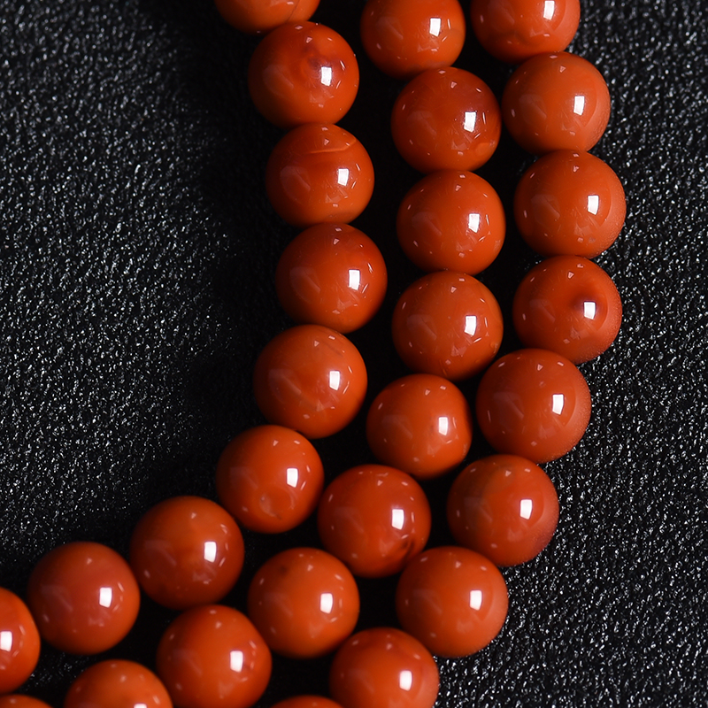 南红108佛珠-红掌柜