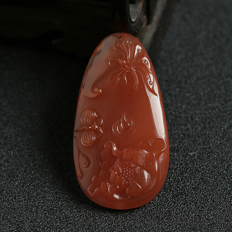 南红蝶恋花-红掌柜