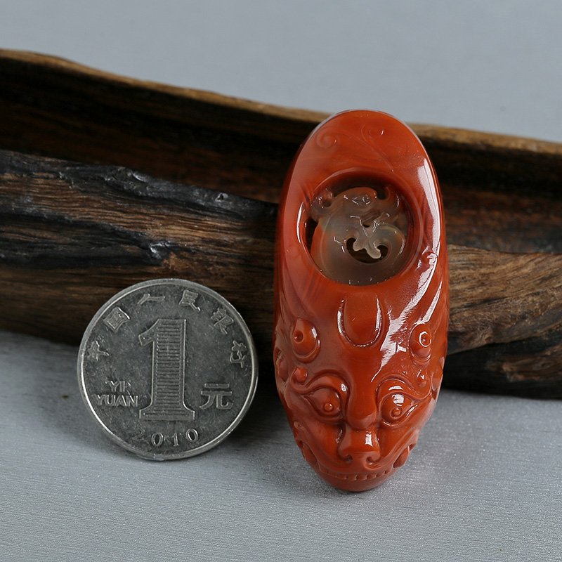 天然川料南红-红掌柜