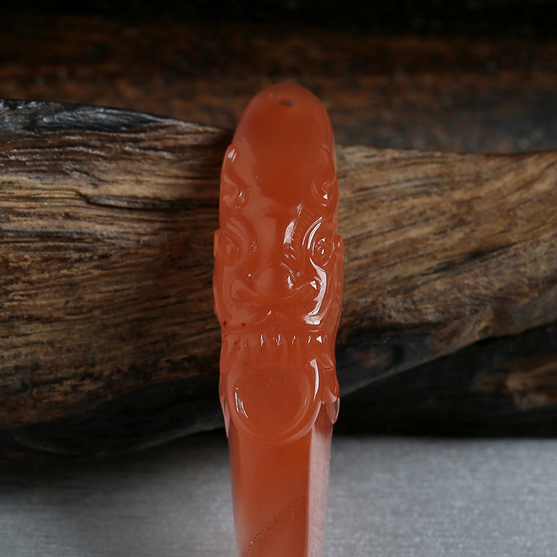 南红吊坠-红掌柜