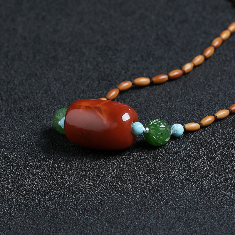 天然南红-红掌柜