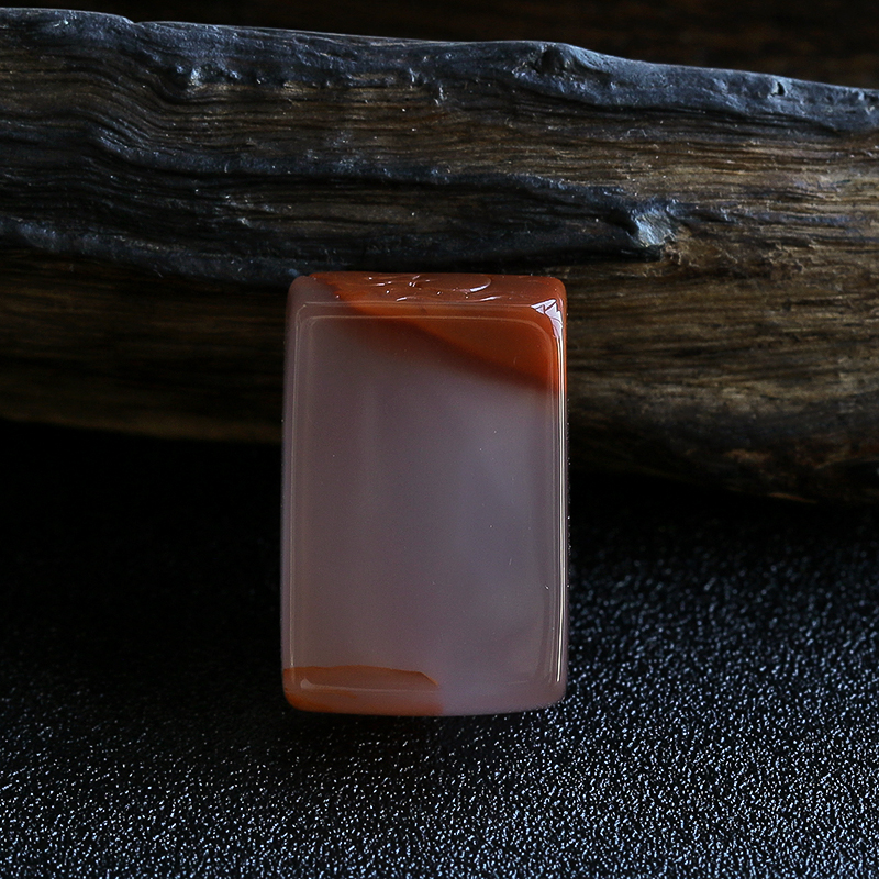 冰飘南红仿古龙-红掌柜