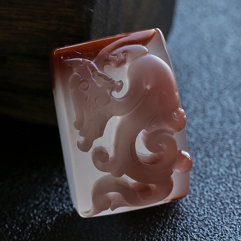 南红仿古龙-红掌柜