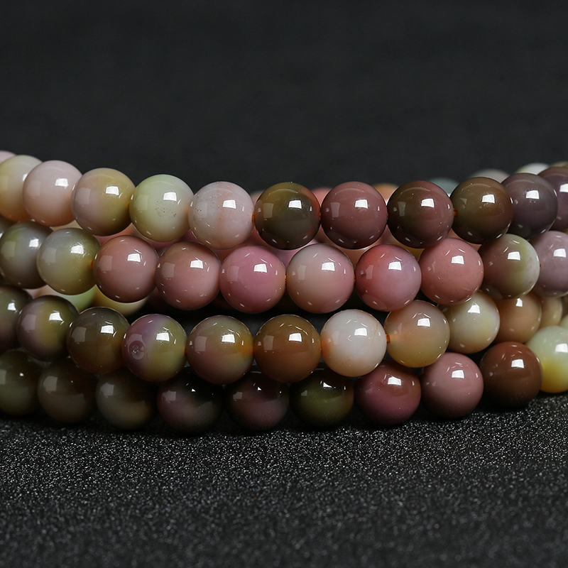 多色玛瑙108圆珠手串 - 红掌柜