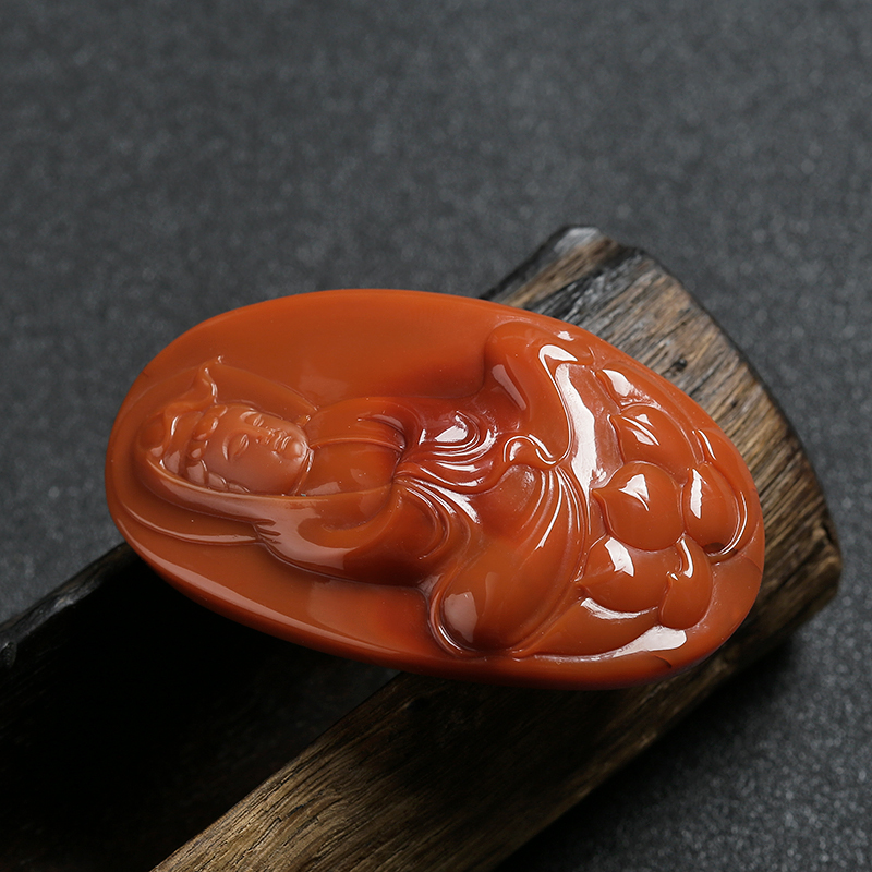 南红观音-红掌柜