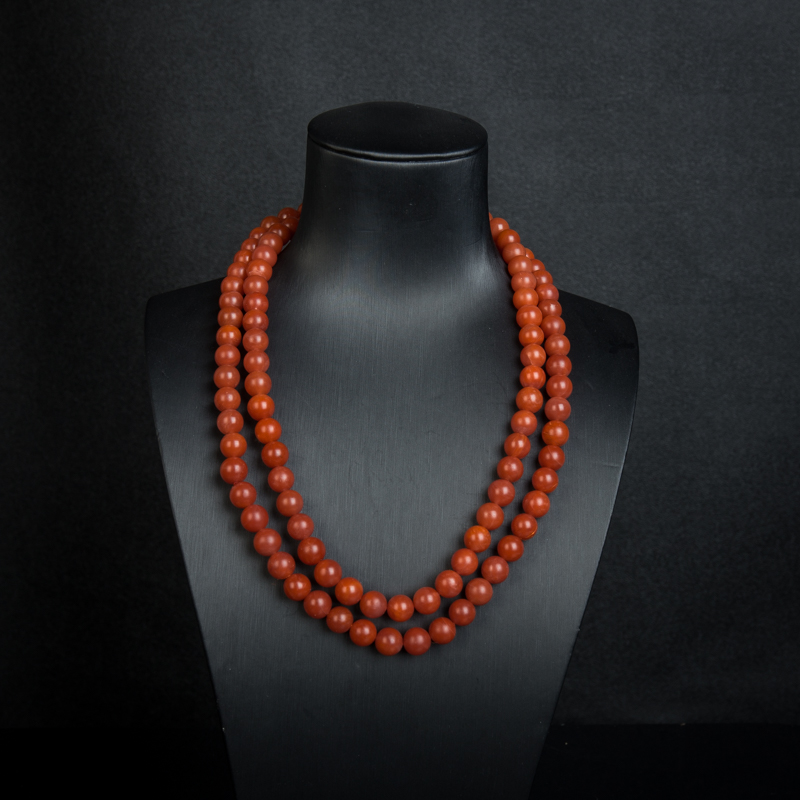 南红佛珠-红掌柜