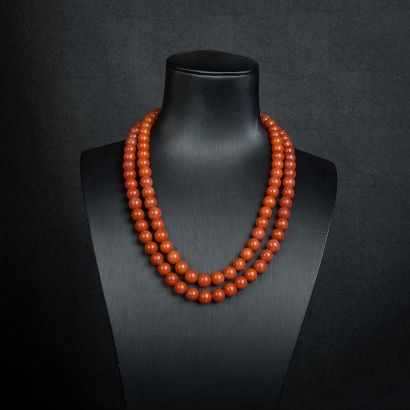 南红108佛珠-红掌柜