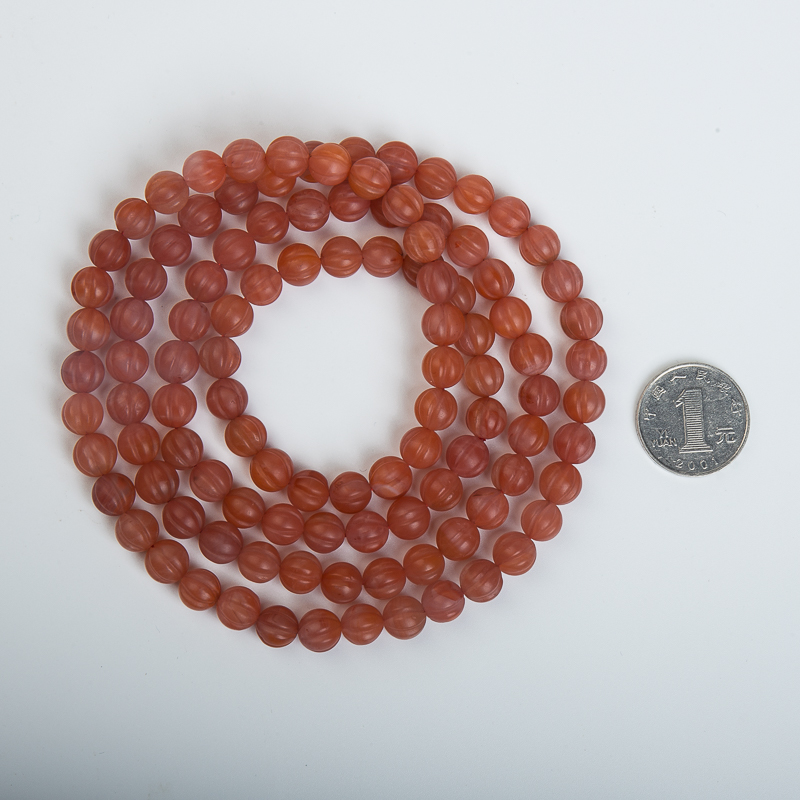 南红108珠-红掌柜