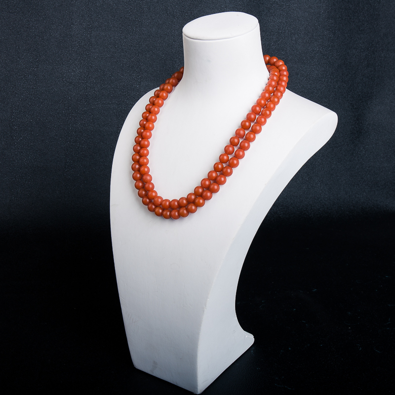 天然南红108佛珠-红掌柜