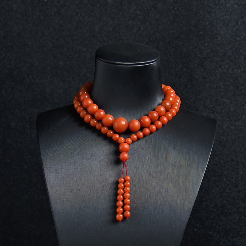 天然南红塔链 - 红掌柜