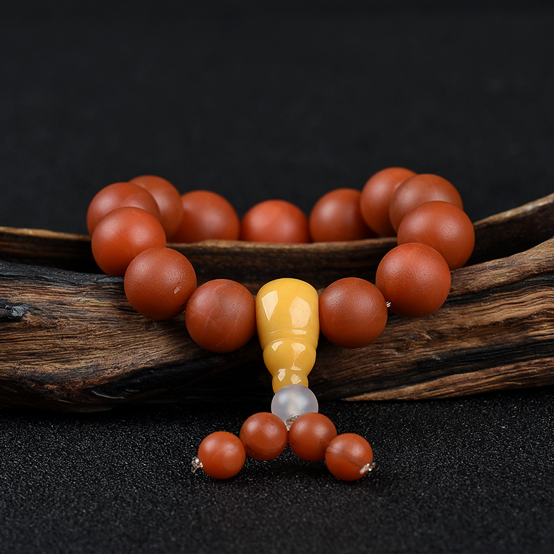 南红手串-红掌柜