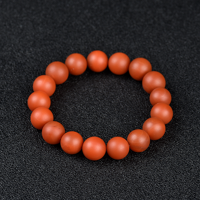 柿子红南红手串-红掌柜