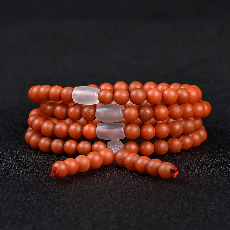 柿子红南红珠串-红掌柜