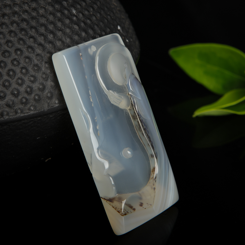 玛瑙禅悟吊坠-红掌柜