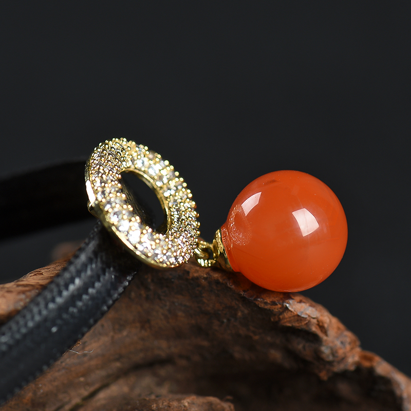 樱桃红南红手饰-红掌柜