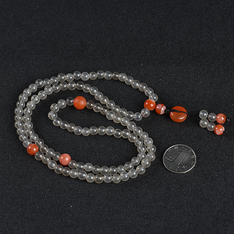 保山南红108佛珠-红掌柜