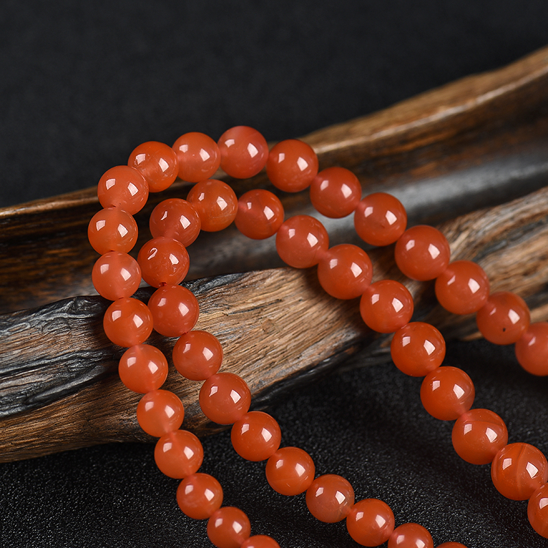 天然南红项链-红掌柜