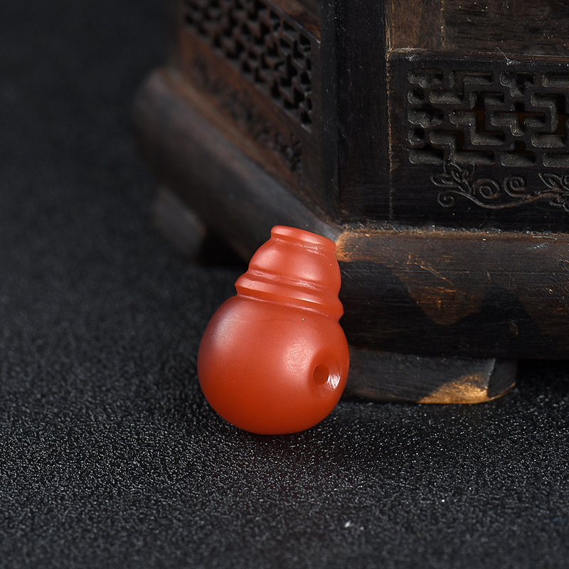 川料冰飘料南红三通-红掌柜