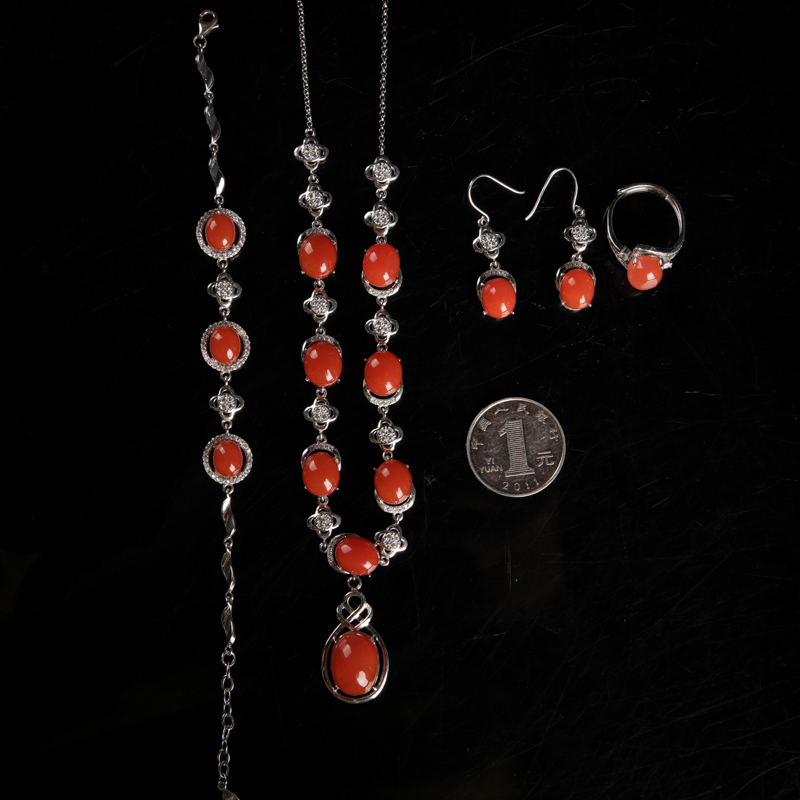 南红四件套-红掌柜