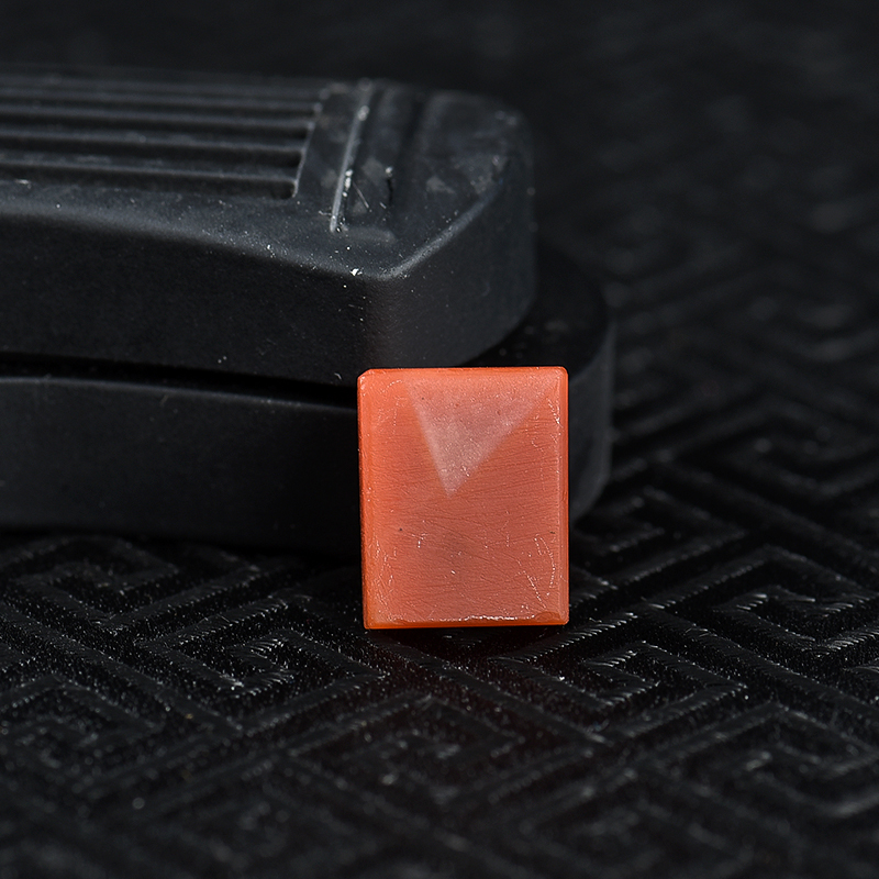 保山天然南红戒面-红掌柜