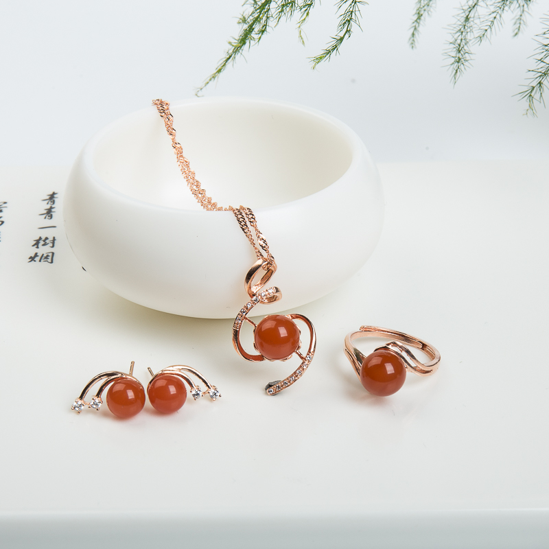 南红套装-红掌柜