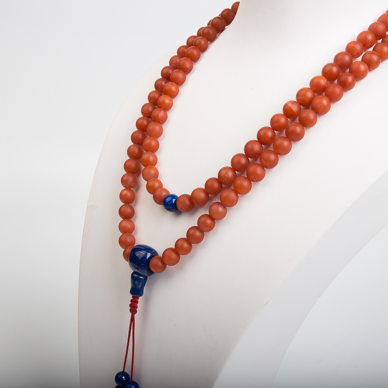 南红佛珠-红掌柜