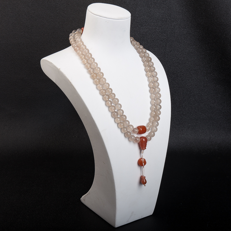 冻料南红108佛珠-红掌柜