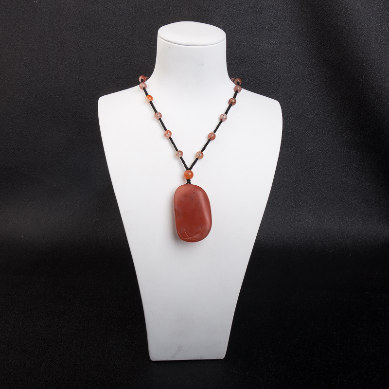 川料天然南红花开富贵吊坠-红掌柜