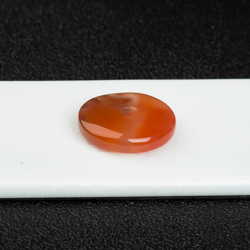 川料天然冰飘料南红吊坠-红掌柜