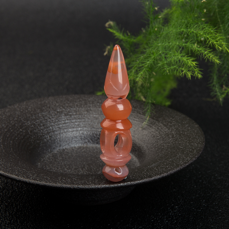 天然四川南红吊坠-红掌柜