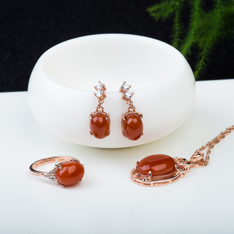 南红套装-红掌柜