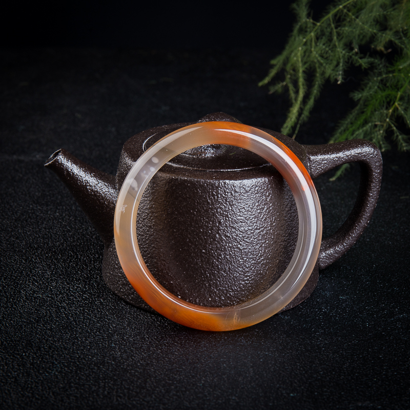 南红平安镯-红掌柜